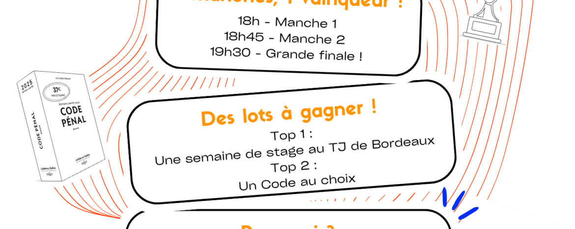 La nuit du droit du 5 octobre 2026
